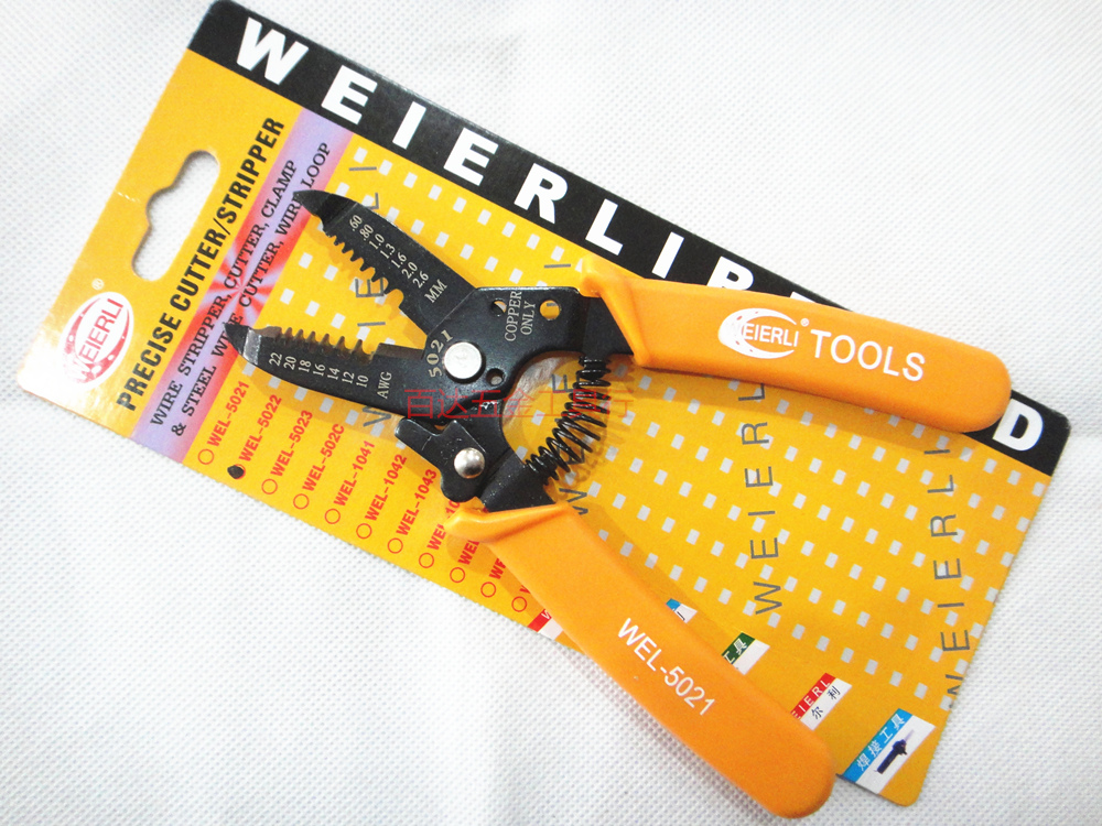 Spot Willy manual wire stripper WEL-5021 5022 5023 peeling pliers with lock