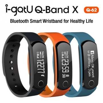 i-gotU Q-Band Q62 蓝牙智慧手环台湾官网直邮进口