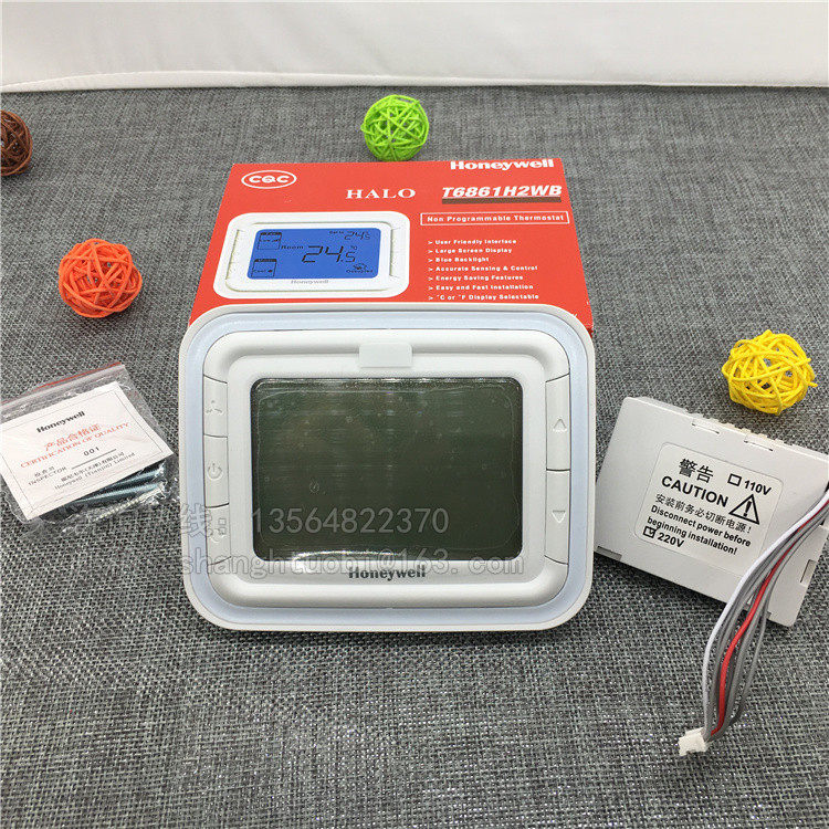 Honeywell Honeywell Central Air Conditioner LCD Thermostat Switch Room