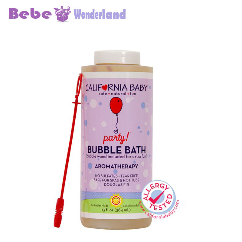 美国原装California Baby加州宝宝美妙宴会香薰泡澡沐浴露390ml