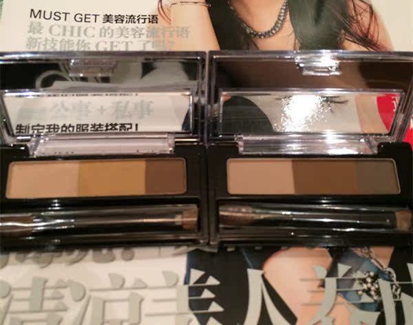natural eyebrow powder