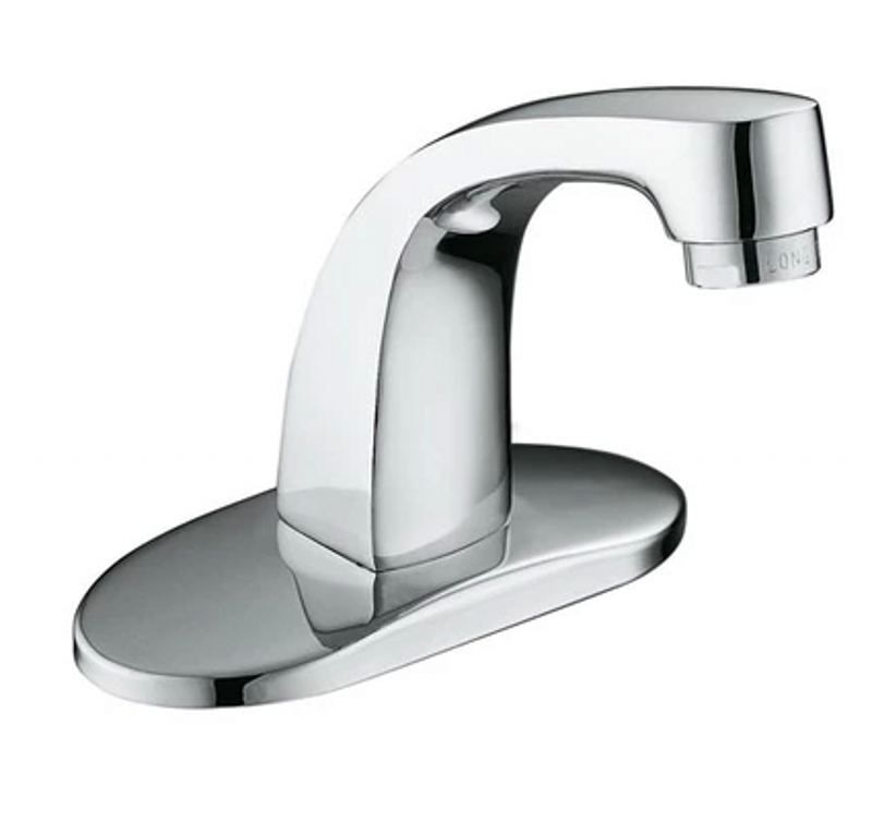 Full copper horizontal pedaled-foot basin tap foot tap water faucet medical foot tap public place tap