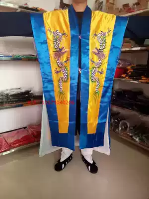 Taoist vestments, Taoist short-sleeved dragon robe, Zhengyi Diaspora, Taoist vestments, folk Taoist vestments, short-sleeved Chaoyi