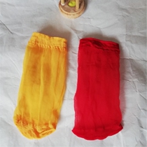 Summer children socks stockings thin meat short tube bed socks cover Male and female students Children six one dance red yellow