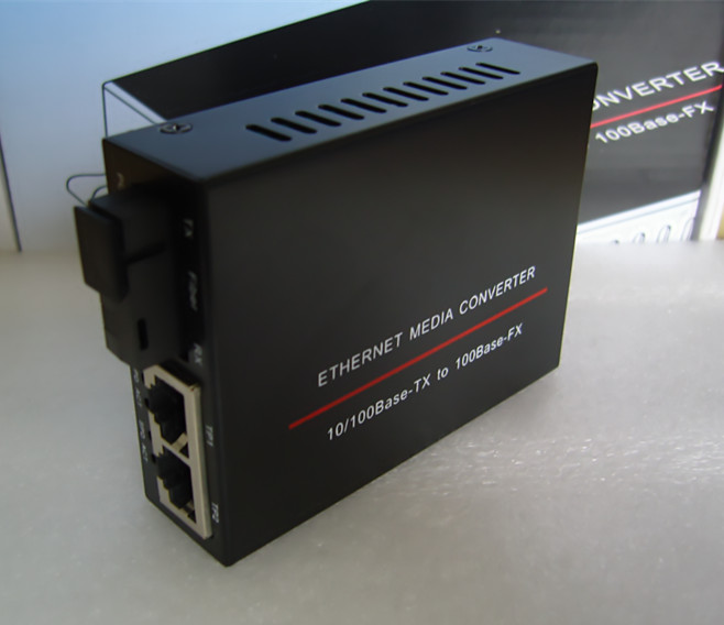 Single - mode double fiber 1 optical fiber transceiver 2 - way fiber transceiver 5V12V24V48V supply