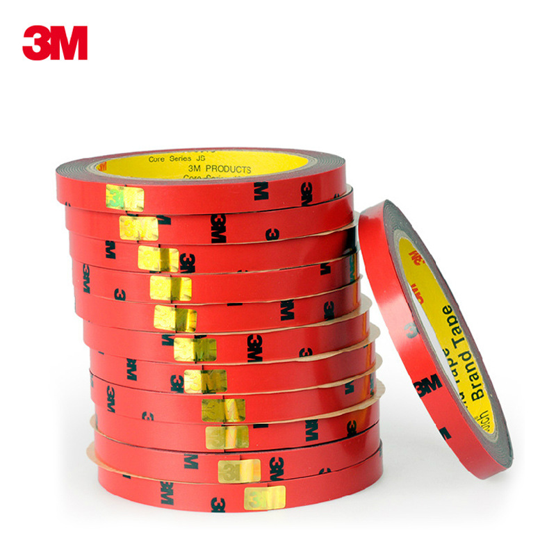 3M double - sided adhesive ultra - strong foam sponge waterproof high temperature car tape car dedicated