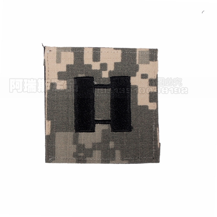 Captain ACU Camouflage Arm Battle Arm embroidery badge ACU camouflage suit dedicated