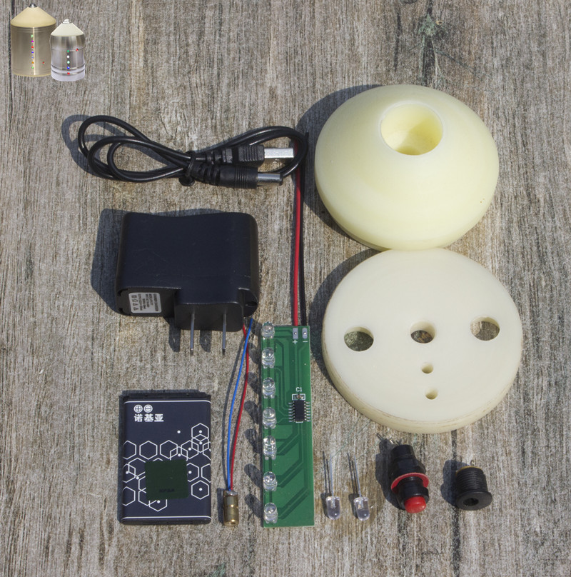 Adult Fitness Tops Shine Accessories Breadboard Lamp Tops Colored Lights Circuit Board Chargers Switch Nylon Head Cover