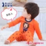 Quần áo mới chính hãng Lala cotton Lycra đồ lót phù hợp với nam trẻ em đồ ngủ trẻ em quần áo mỏng mùa thu shop quần áo trẻ em