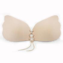 Invisible bras small chest wedding dress thickness waterproof gathering silicone chest sticker sexy indecent underwear