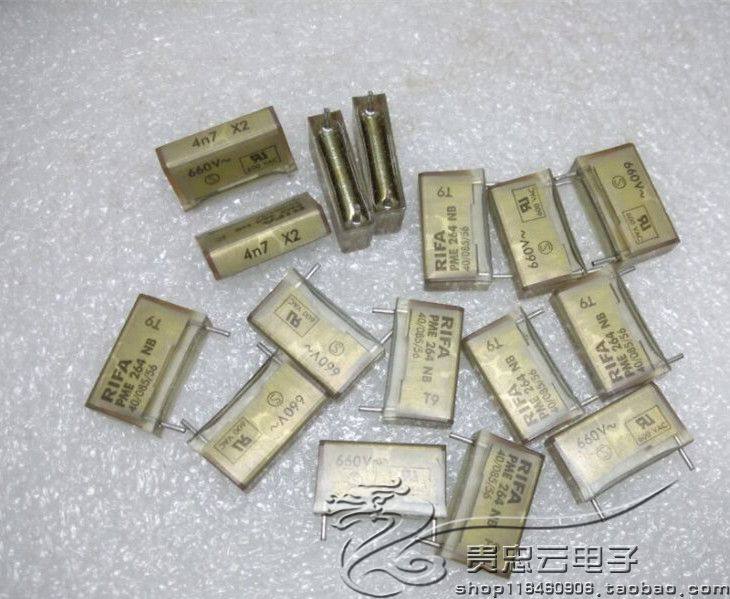 New Swedish RIFA PME264 660V4700PF 4N7 472 fever transparent film capacitor