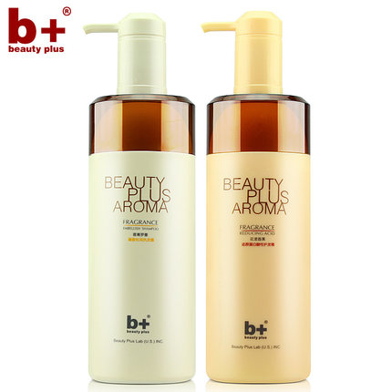 B+香薰罗曼系列专柜正品洗发水护发素修复滋润去屑750ml洗护套装