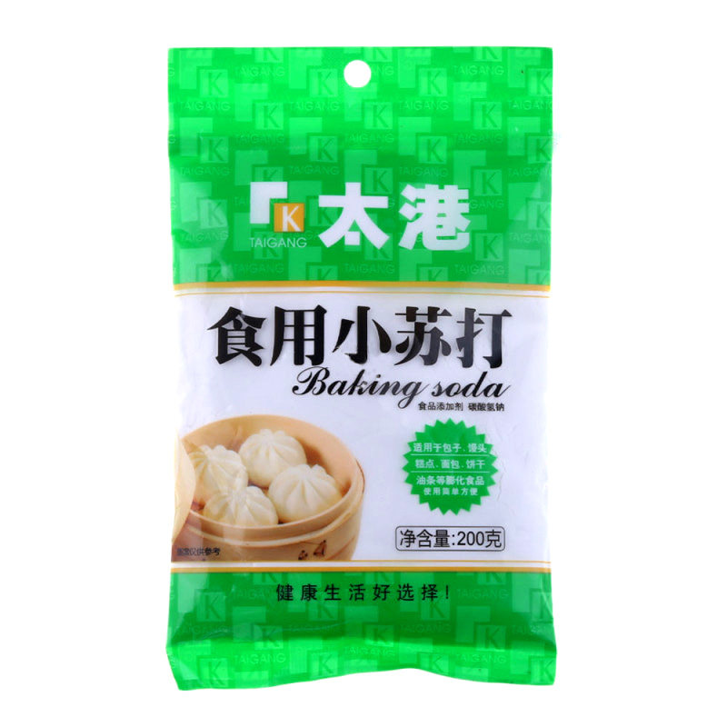 【天猫超市】太港 食用小苏打粉200g/袋 烘焙辅料 发酵粉 清洁洗