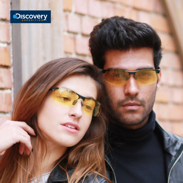 DISCOVERY EXPEDITION 情侣款 夜视 偏光太阳镜 DX-rb3498 优惠券折后¥148包邮(¥348-200)5色可选