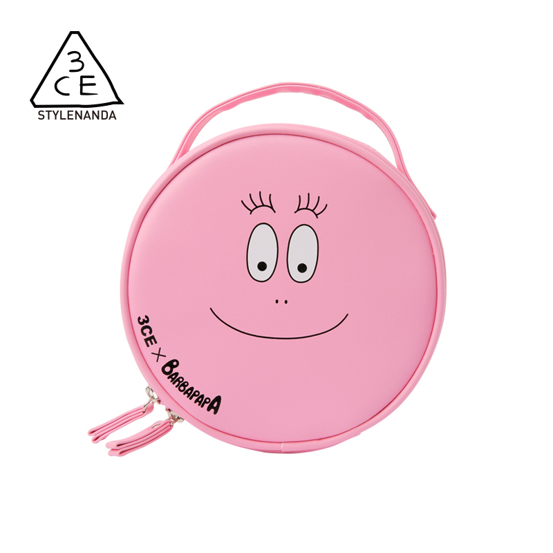 STYLENANDA官方 3CE BARBAPAPA POUCH 巴巴爸爸 限量化妆包