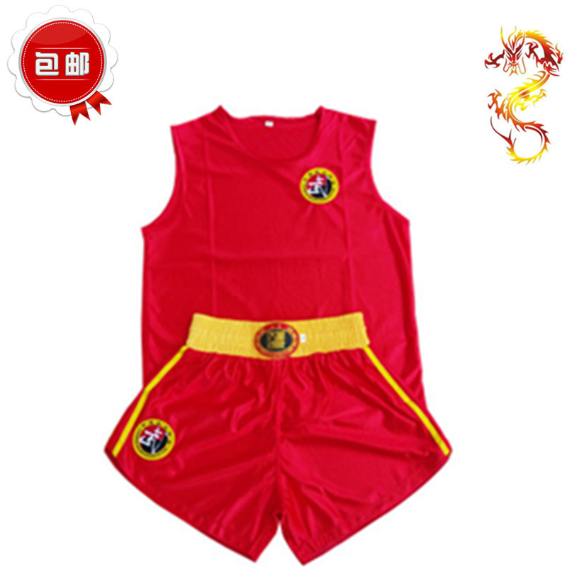 Sanda Uniform Boxing Performance Clothing for Men and Women, Muay Thai Fighting Martial Arts Training Clothes, Fighting Shorts with Printing Sanda Uniform Boxing Performance Clothing for Men and Women, Muay Thai Fighting Martial Arts Training Clothes, Fighting Shorts with Printing