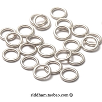 Xitan ~ S925 silver ring closed silver ring connecting ring Jewelry pendant necklace bracelet accessories accessories