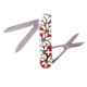 Chính hãng Vickers Swiss Swiss dao 58mm mini model hoa saber gấp đa chức năng quân dao Thụy Sĩ mua dao victorinox ở đâu Swiss Army Knife