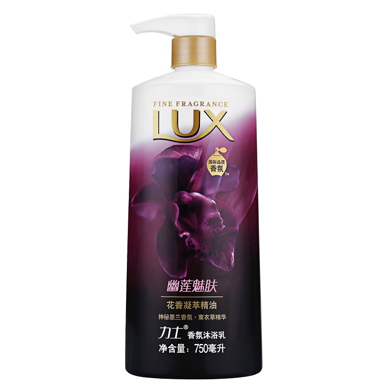 【天猫超市】力士香氛沐浴露/乳 幽莲魅肤/花香凝萃 留香750ml