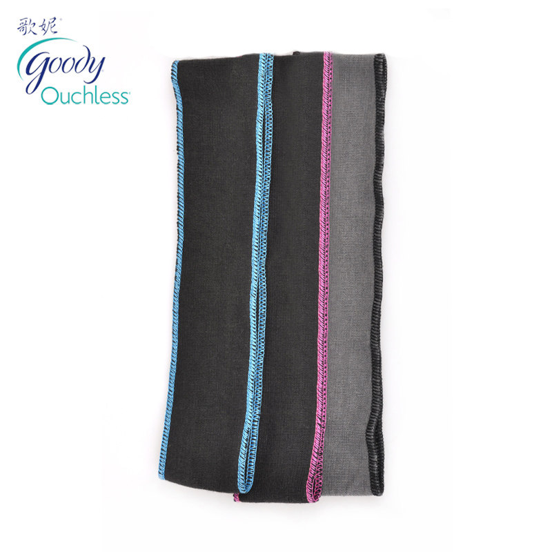 Goody/歌妮美国进口 运动发带 柔棉吸汗 无痛零压力 健身宽头带