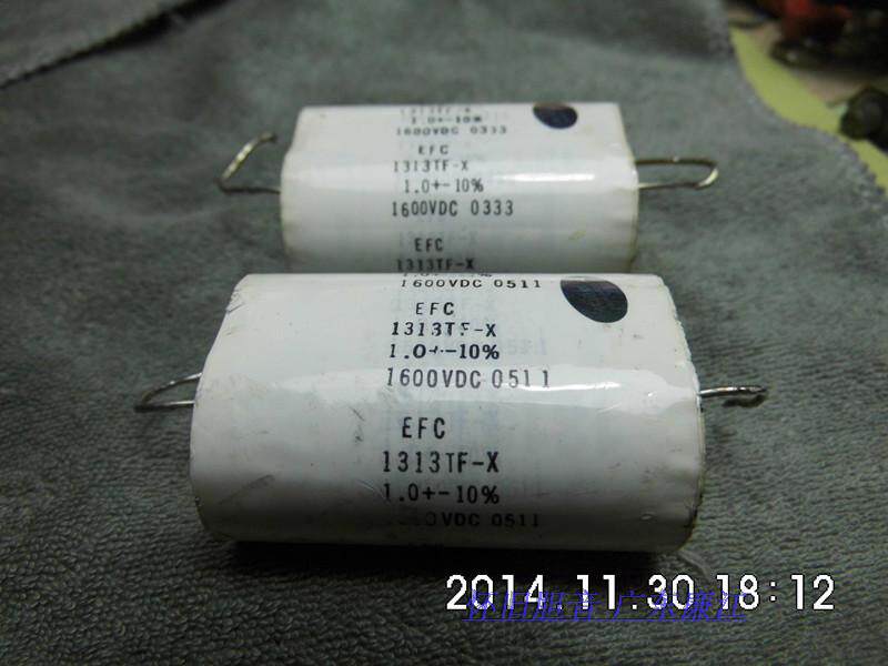 USA WESCO EFC 1UF 1600V Fever Film Capacitor Axial Capacitor 2pcs price