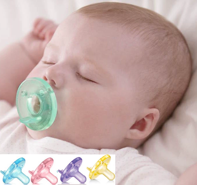 Miễn phí vận chuyển Đồ làm dịu silicone y tế Avent em bé của Mỹ được bán riêng - Các mục tương đối Pacifier / Pacificer