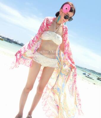 Clearance sale of Bohemian vacation chiffon, tulle, bikini wrap skirt/tulle/sarong/beach towel/beach skirt