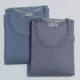 Qiuyi nam cotton đơn mảnh giữa và tuổi già kích thước lớn mùa thu và mùa đông dày phần lỏng áo len nhiệt đồ lót hàng đầu áo lót nam basic Áo ấm