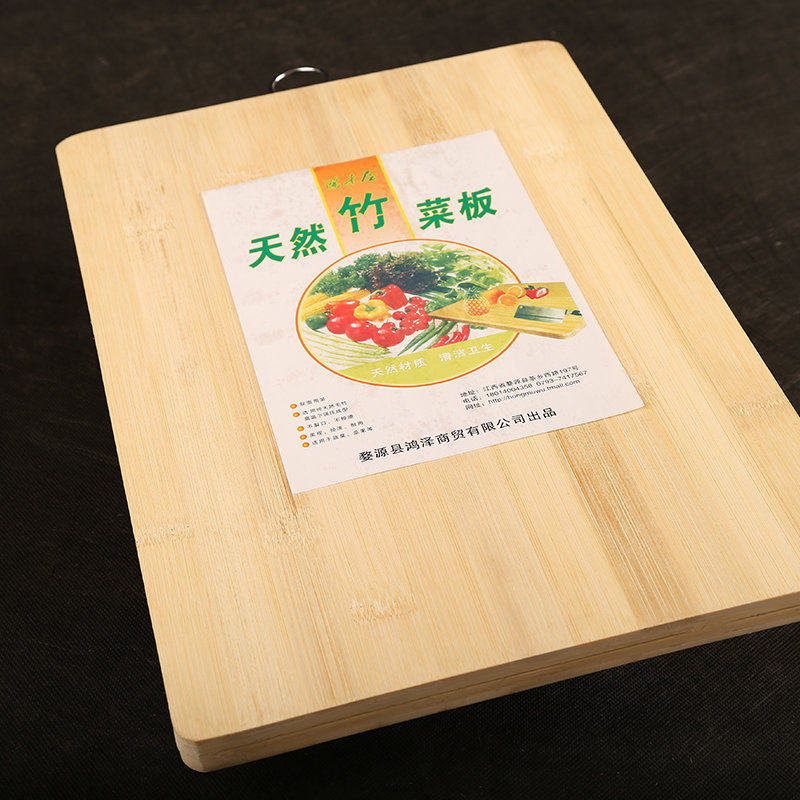 Natural bamboo cutting board chopping board stainless steel panel sticky dumpling roll panel household rush and noodle kneading flour board