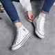 Mùa xuân mới chụp hình giày vải nữ sinh viên giày đế bằng cao cấp Phiên bản Hàn Quốc của đôi giày hoang dã
