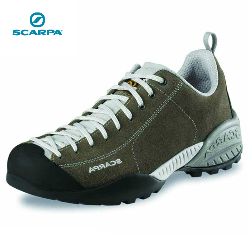 SCARPA 男女款低帮耐磨休闲徒步鞋 32605-350