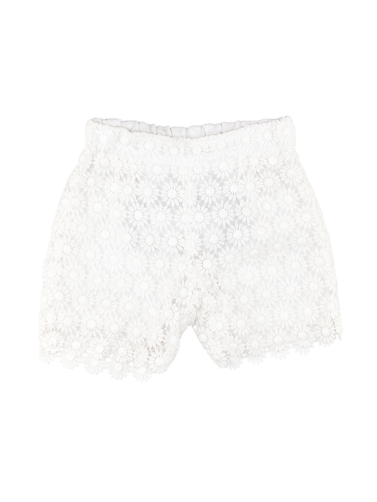 Dolce&Gabbana 白色织花短裤