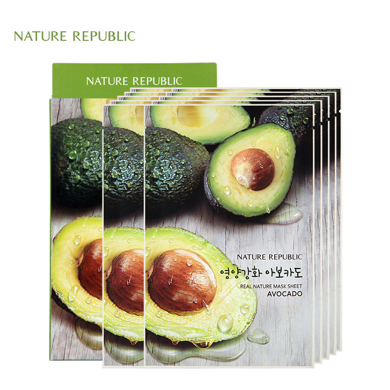 【天猫超市】Nature Republic纳益其尔精粹自然鳄梨面膜23ml*10片
