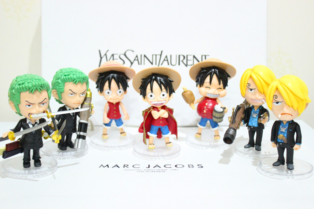 ONE PIECE PIECE PIECE Rulf Soron Shang Jis model model decoration doll bedroom car decoration