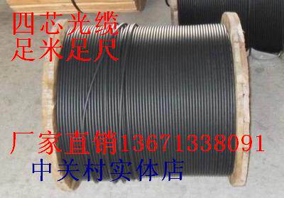 Zhongguancun physical store outdoor 4-core 6-core 8-core 12-core single-mode outdoor fiber optic cable Armored fiber optic cable GYXTW