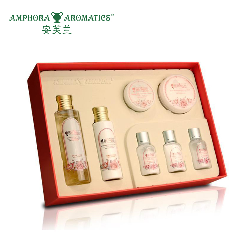 Amphora Aromatics/安芙兰送礼佳品 补水保湿白皙玫瑰套装礼盒