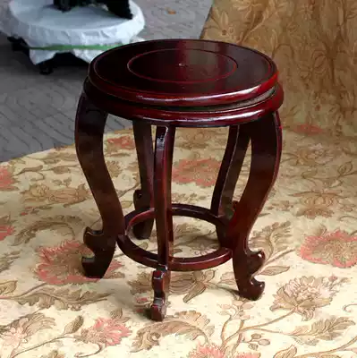 High density board base fish tank vase high base ceramic porcelain flower pot stone craft gift decoration stone base