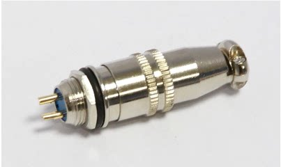 Aviation plug quick spring connector XS10-2 core 3 core 4 core 5 core gold-plated drilling 10mm