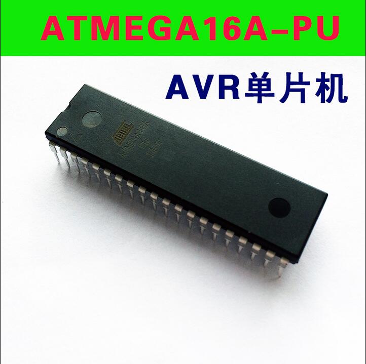 In-line ATMEGA16L-8PU AVR 8-bit single chip chip 16K Flash memory DIP-40