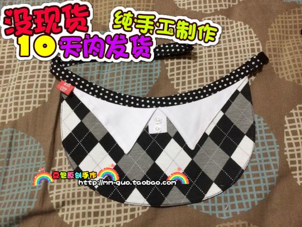 Pet large dog chow chow waterproof bib saliva towel bib big dog saliva towel big dog waterproof towel