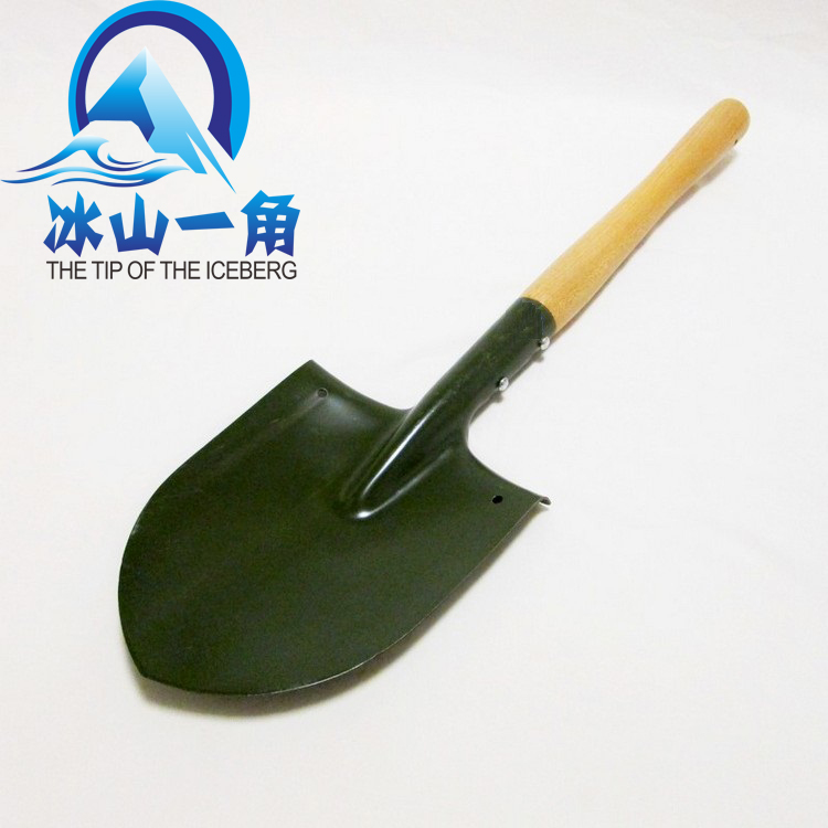 Outdoor camping hiking with wooden handle Workers with shovel Self-driving tours Camping Mountaineering Fishing Tools