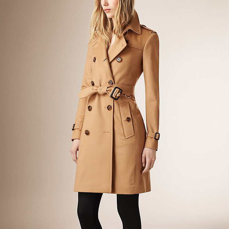 BURBERRY/博柏利羊绒 Trench 风衣 39828231