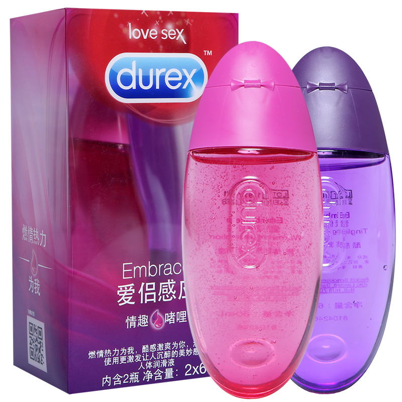 杜蕾斯 爱侣感应 润滑剂 人体润滑液 男女房事润滑油水性按摩油LP