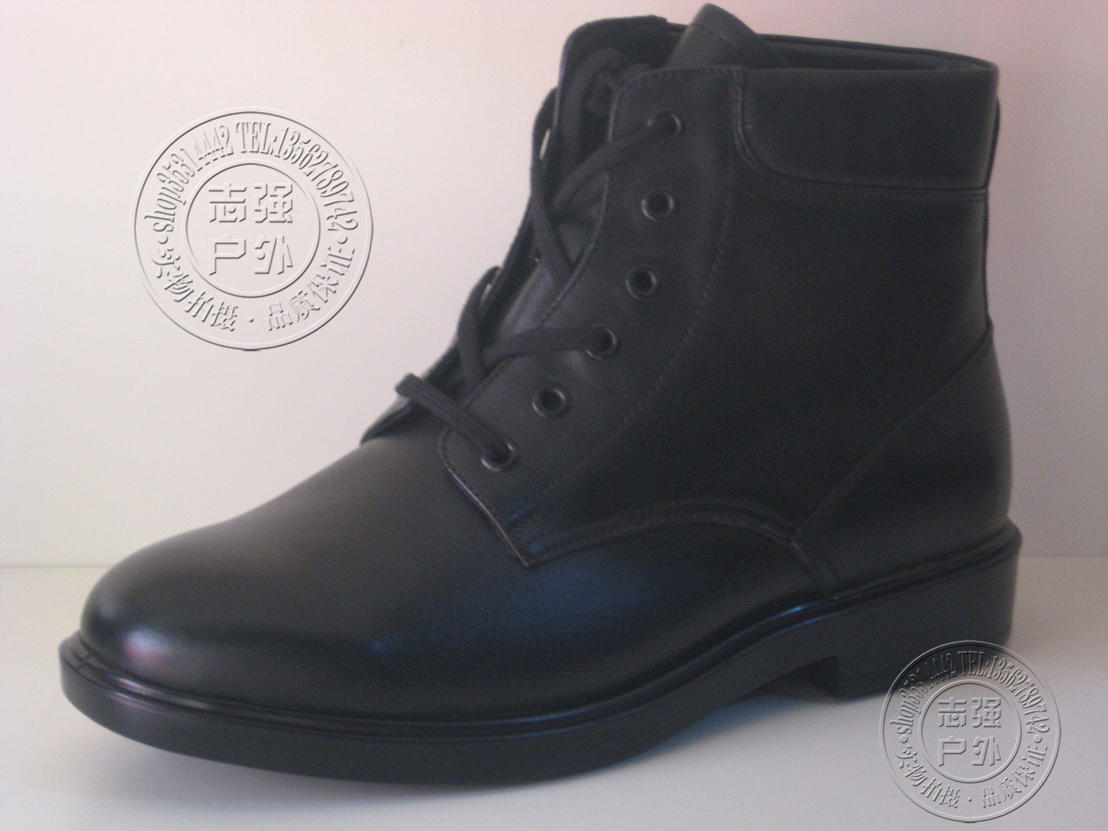 Zhiqiang outdoor warm area suede leather shoes men lacing high cylinder leather shoes anti cold and warm cotton leather shoes