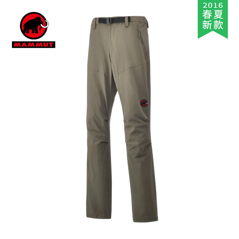 【2016春夏新款】MAMMUT/猛犸象 男款软壳长裤 1020-09760