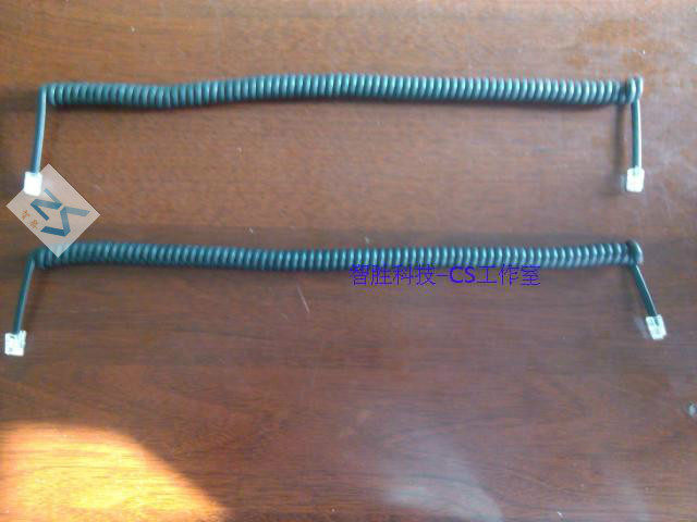 Real CS equipment laser field outdoor laser electronic accessories Kaiguang Heding telephone line 4 core spring line