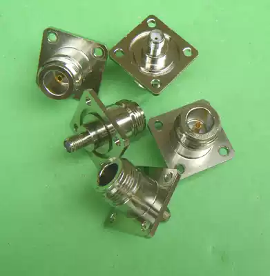 Used N SMA-KK DC-10GHz RF with flange RF coaxial adapter