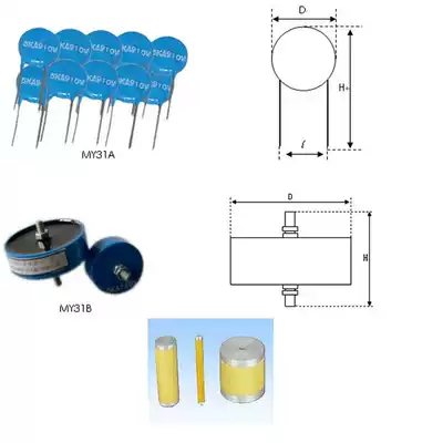 MY31-820V-30KA varistor Overvoltage Protector MY31A MYGS MYGS MY31B