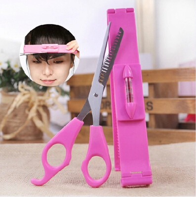 Promotion DIY yourself Private haircut styling Qi Liuhai trimmer Composition Scissors Suit Hairstyling Tool