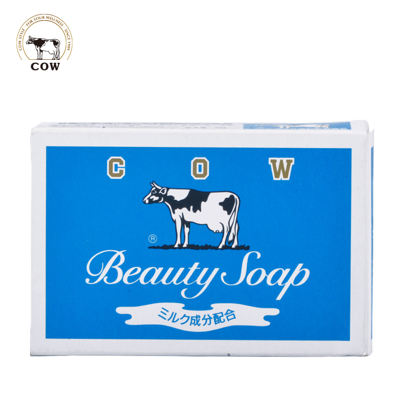 日本Cosme大赏 COW/牛牌 日本进口美肤香皂（清爽）85g 牛奶香皂